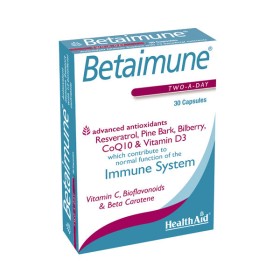 HEALTH AID Betaimune, Αντιοξειδωτικά - 30 caps