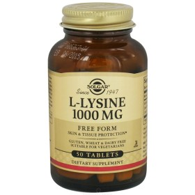 SOLGAR L-Lysine 1000mg - 50tabs