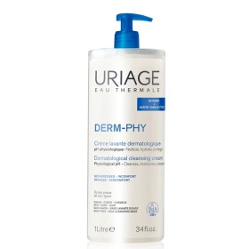 URIAGE Derm-Phy Dermatological Cleansing Cream, Αφρόλουτρο Κρέμα για Ντους -1lt