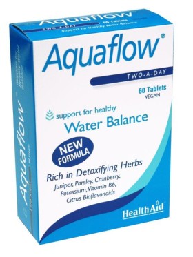 HEALTH AID Aquaflow, Αποβολή Τοξινών και Επιπλέον Υγρών - 60tabs