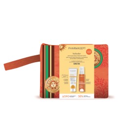 PHARMASEPT Heliodor Face Sun Cream SPF50, Αντηλιακή Κρέμα Προσώπου - 50ml & Heliodor Bronzing Dry Oil - 100ml & Limited Edition SUNSETGO Beach Pouch