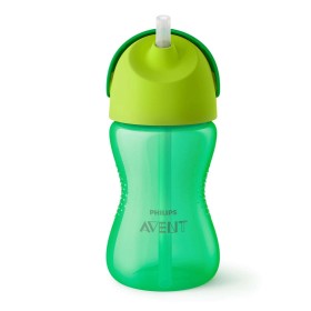 PHILIPS AVENT Κύπελλο με Καλαμάκι Πράσινο 300ml 12m+, SCF798/01