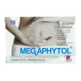 MEDICHROM Megaphytol, Πλήρης Σύνθεση Προβιοτικών - 15caps