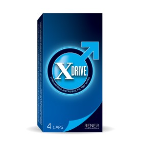 RENER X Drive, Συμπλήρωμα Διατροφής για τον Άνδρα - 4caps