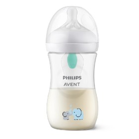 AVENT Natural Response AirFree 3-6m, Πλαστικό Μπιμπερό με Θηλή Σιλικόνης Ροής 3 -260ml