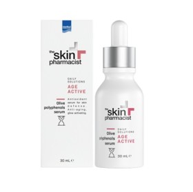 THE SKIN PHARMACIST Age Active Olive Polyphenols Serum, Αντιοξειδωτικός Ορός Αντιγήρανσης & Λάμψης - 30ml