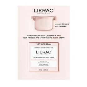 LIERAC Lift Integral Regenerating Night Cream, Αναδομητική Κρέμα Νύχτας - 50ml & ΔΩΡΟ Refill - 50ml