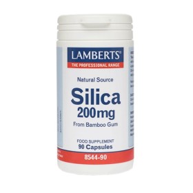 LAMBERTS Silica 200mg, Πυρίτιο Φυσικής Προέλευσης - 90caps