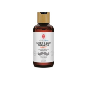 VICAN Wise Men Beard & Hair Shampoo, Spicy, Σαμπουάν για Μαλλιά & Γένια - 200ml