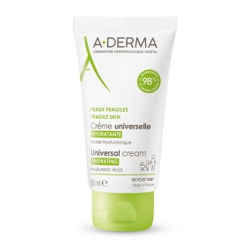 A-DERMA Universal Hydrating Cream, Ενυδατική Κρέμα Προσώπου & Σώματος - 50ml