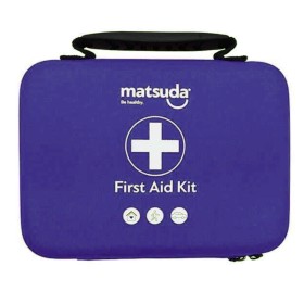 MATSUDA First Aid Kit, Κενό Φαρμακείο Πρώτων Βοηθειών σε Τσαντάκι, 15x20x7cm -1τεμ