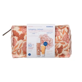 KORRES Red Grape, Κόκκινο Σταφύλι Αντηλιακή Κρέμα Προσώπου με Διάφανη Λάμψη SPF50 - 50ml & ΔΩΡΟ Black Pine Primus Κρέμα Ημέρας - 20ml