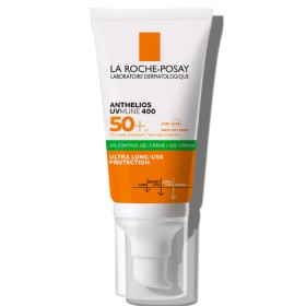 LA ROCHE POSAY Anthelios UVmune 400 Oil Control Gel-Cream SPF50+, Αντηλιακή Κρέμα Προσώπου με Ματ Υφή - 50ml