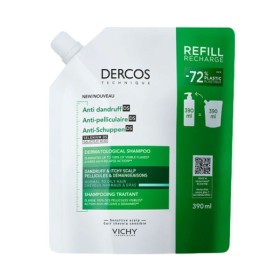 VICHY Dercos Anti-Dandruff DS Refill, Σαμπουάν κατά της πιτυρίδας για Κανονικά & Λιπαρά μαλλιά -390ml