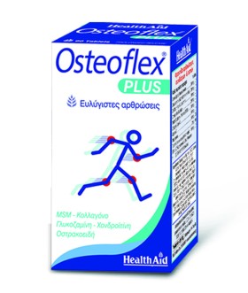 HEALTH AID Osteoflex Plus, Σύνθεση για την Υγεία των Αρθρώσεων, Συνδέσμων & Οστών - 60tabs