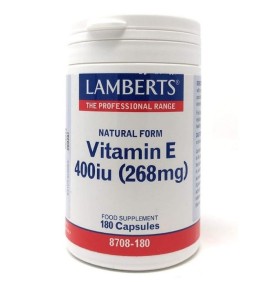 LAMBERTS Vitamin E-400iu (268mg) - 180caps
