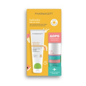 PHARMASEPT Heliodor Kids Sun Cream SPF50, Παιδική Αντηλιακή Κρέμα - 150ml & ΔΩΡΟ Kids Soft Bath, Παιδικό Αφρόλουτρο - 100ml