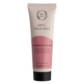 FRESH LINE Hydrating & Nourishing Apple Mask, Μάσκα Προσώπου για Εντατική Ενυδάτωση & Αίσθηση Φρεσκάδας με Εκχύλισμα Μήλου -50ml