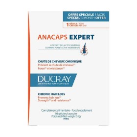 DUCRAY Anacaps Expert, Συμπλήρωμα Διατροφής για τη Χρόνια Τριχόπτωση - 90caps