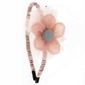 MATILDA Στέκα Μαλλιών Παιδική με Λουλούδι - 1τεμ