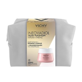 VICHY Promo Neovadiol Rose Platinium, Κρέμα Φροντίδας της Επιδερμίδας - 50ml & ΔΩΡΟ Neovadiol Magistral Night Cream, Κρέμα Νύχτας - 15ml & Νεσεσέρ