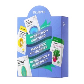 DR. JART+ Hydrating + Soothing Mask Pack Kit, Σετ 4 Κορεάτικων Μασκών Προσώπου -1σετ