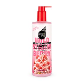NATURA SIBERICA Organic Shop Refreshing Shower Gel Wild Strawberry Granita, Αφρόλουτρο για Αναζωογόνηση με Εκχύλισμα Άγριας Φράουλας - 400ml