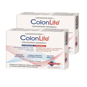 BIONAT Colon Life, Φυσικό Προϊόν για Παθήσεις Του Παχέος Εντέρου - 10tabs+10caps 1+1