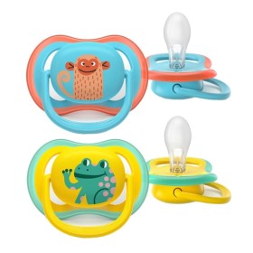 PHILIPS AVENT Πιπίλα Ultra Air 18m+ SCF349/58 -2τεμ