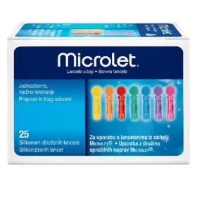 ASCENSIA Microlet Lancets - 25τεμ.