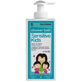 FREZYDERM Sensitive Kids Shower Bath, Ενυδατικό Αφρόλουτρο για Παιδιά - 200ml