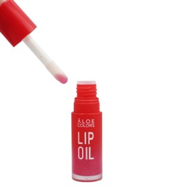 ALOE COLORS Cherry Pop Lip Oil Red, Ενυδατικό & Θρεπτικό Λάδι Χειλιών με Γεύση Κεράσι & Κόκκινο Φυσικό Χρώμα -10ml