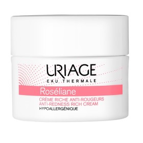 URIAGE Roseliane Anti Redness Rich Cream, Πλούσια Κρέμα  Κατά της Ερυθρότητας - 50ml