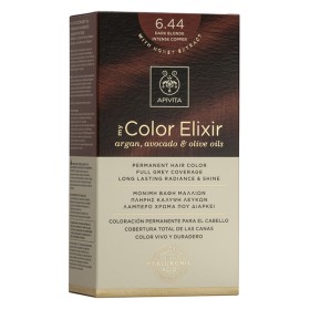 APIVITA My Color Elixir, Βαφή Μαλλιών No 6.44 - Ξανθό Σκούρο Έντονο Χάλκινο