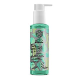 NATURA SIBERICA Polar White Birch Pore Refining Face Cleanser, Καθαριστικό Τζέλ Προσώπου Μείωσης των Πόρων για Λιπαρή- Ακνεϊκή Επιδερμίδα - 145ml