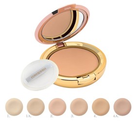 COVERDERM Compact Powder, Αδιάβροχη Πούδρα για Κανονικό Δέρμα no. 4 - 10gr