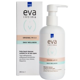 INTERMED Eva Intima Wash Original pH3.5, Καθημερινός Καθαρισμός της Ευαίσθητης Περιοχής - 250ml