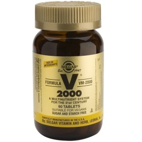 SOLGAR Formula VM 2000 Πολυβιταμίνη για Ενέργεια & Τόνωση - 60tabs