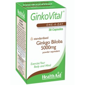 HEALTH AID GinkoVital, Ginkgo Βiloba 5000mg - 30caps