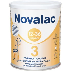 NOVALAC 3 Ρόφημα Γάλακτος Σε Σκόνη Για Παιδιά 1- 3 Ετών, Γεύση Βανίλιας - 400gr
