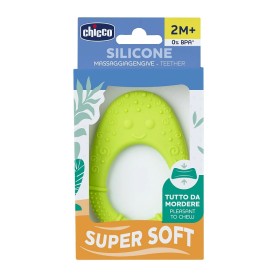 CHICCO Silicone Teether, Κρίκος Οδοντοφυίας Σιλικόνης 2Μ+, Πράσινος - 1τεμ