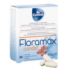 COSVAL Floramax Candid, Προβιοτικά και Φυτικά Εκχυλίσματα - 30caps
