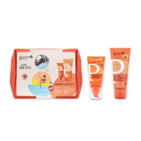 PANTHENOL EXTRA Sunproof Essentials Face & Body, Color SPF30, Αντηλιακή Κρέμα-Τζελ Προσώπου με Χρώμα - 50ml & Face & Body Milk SPF30, Αντηλιακό Γαλάκτωμα Προσώπου & Σώματος 100ml & Δώρο Νεσεσέρ