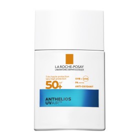 LA ROCHE POSAY Anthelios UV AIR SPF50+ Fluid, Aντηλιακό Προσώπου με Αέρινη Υφή για 16ωρη Αντιοξειδωτική Προστασία - 40ml