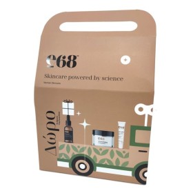 E68 Womens Skincare Pack/ Full Protectm Radiance Day Face Cream -50ml + The Pure Glow, Anti-aging Eye Contour -15ml & ΔΩΡΟ The Pure Glow Anti-aging Serum -30ml