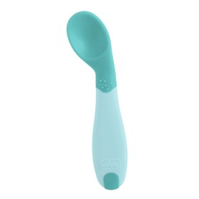 CHICCO Babys First Spoon, Κουτάλι Σιλικόνης για Βρέφη 8m+ Βεραμάν -1τεμ
