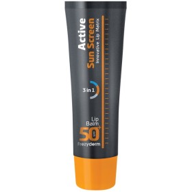 FREZYDERM Active Sun Screen Lip Balm SPF50+,  Αντηλιακή Προστασία Χειλιών - 15ml