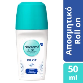 NOXZEMA Men Deodorant Roll-On Pilot, Ανδρικό Αντιιδρωτικό Αποσμητικό - 50ml