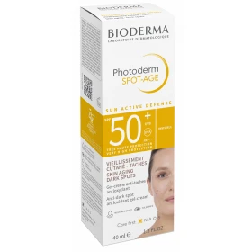 BIODERMA Photoderm Spot- Age SPF50+, Αντηλιακή Κρέμα Κατά των Καφέ Κηλίδων - 40ml