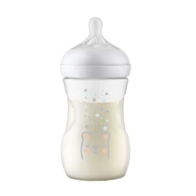 AVENT Natural Response AirFree 3-6m, Πλαστικό Μπιμπερό με Θηλή Σιλικόνης Ροής 3 -260ml